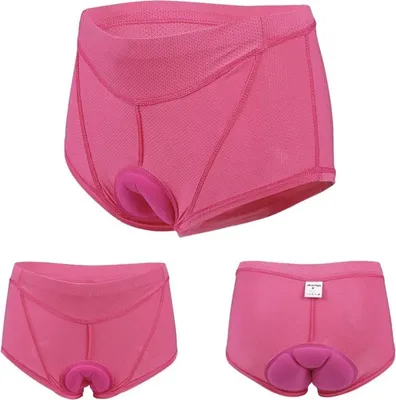 Obrázek produktu pro Jumada's – cyklistické kalhoty s polstrováním – cyklistické spodní prádlo – extra měkké – růžové