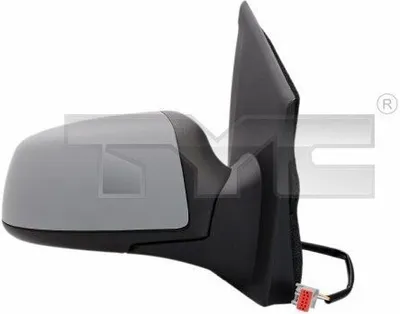 Produktbild von TYC 310-0106 Außenspiegel Seitenspiegel Links für FORD Fiesta Mk5 Schrägheck (JH1, JD1, JH3, JD3) Konvex Beheizt Grundiert