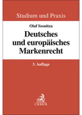 Obrázok produktu pre Deutsches und europäisches Markenrecht