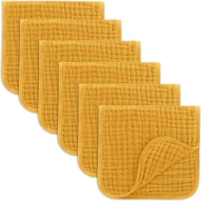 Produktbild von Famanu Baby-Muslin-Tücher - 6-lagige Baumwolle - 50 x 25 cm