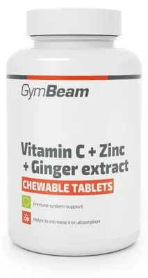 Image de GymBeam | Vitamine C + Zinc + Extrait de Gingembre à croquer