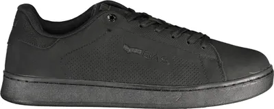 Produktbild von Schwarzer Herren-Sportschuh mit Schnürsenkeln und herausnehmbarem Fußbett