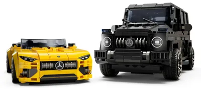 Produktbild von LEGO® Speed Champions Mercedes-AMG G 63 & Mercedes-AMG SL - 76924 NEU! Teile 808x