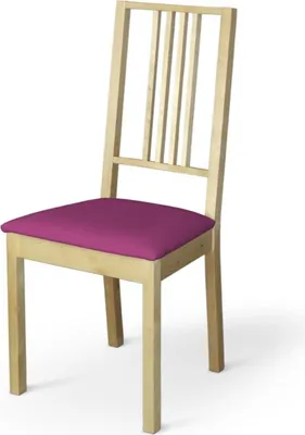 Produktbild von Dekoria Börje Sitzbezug, amarant, Stuhlbezug Börje