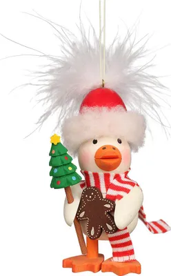 Produktbild von Christbaumschmuck Federentlein Weihnachten (10cm) von Christian Ulbricht