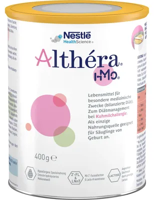 Produktbild von Nestlé Althéra Pulver Spiezialnahrung bei Kuhmilchallergie, 400 g Pulver