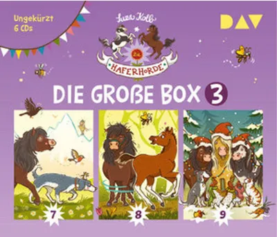 Produktbild von Die Haferhorde - Die große Box 3 (Teil 7-9)