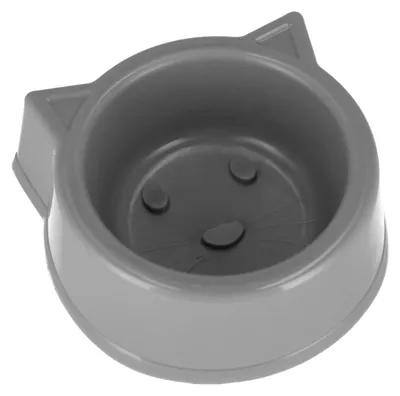 Produktbild von Futternapf für Haustiere, Grau, 13 cm