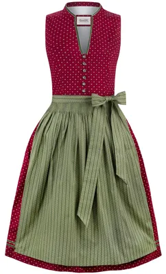 Productafbeelding van Stockerpoint damesdirndl Bella I, maat 32-48. Traditionele jurk met mooie details