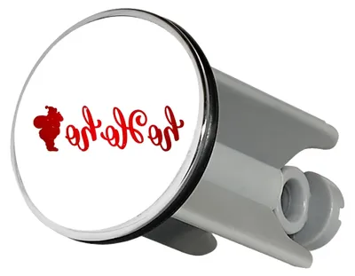Produktbild von Waschbeckenstöpsel Weihnachtsmann Geschenk 4cm für Waschbecken Abflussstopfen