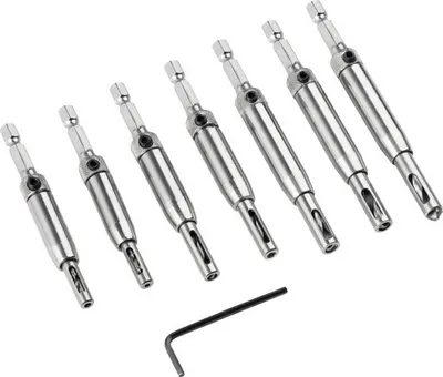 Obrázek produktu pro Sada vrtáků pro závěsy Pattfield, 7 ks