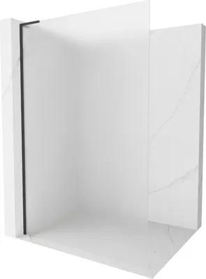 Zdjęcie produktu dla Mexen Kioto L ścianka prysznicowa Walk-in 70 x 200 cm, szron, czarna - 800-070-103-70-30
