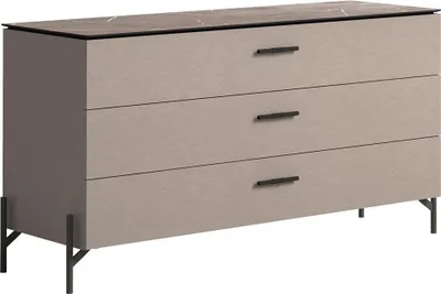 Produktbild von Wäschekommode Silvana mit 3 Schubladen