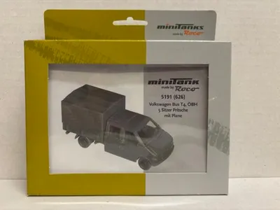 Produktbild von ROCO Minitanks VW T4 Pritsche/Plane ÖBH 626
