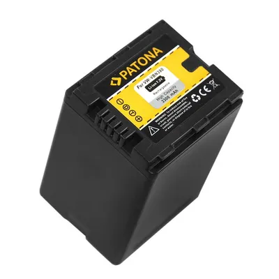 Produktbild von Patona Akku kompatibel mit Panasonic VW-VBN390 3300 mAh / 23,8 Wh / 7,2V