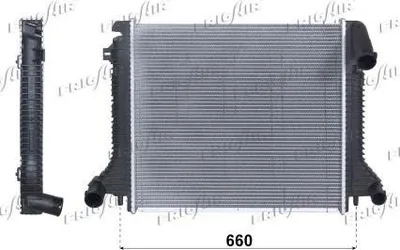 Produktbild von FRIGAIR 0206.3006 Kühler Wasserkühler Motorkühler passend für MERCEDES-BENZ ATEGO