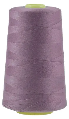 Qualitäts Overlock-Garn 4572m Oeko-Tex, 1 Stück in Farbe A555 Zartviolett.