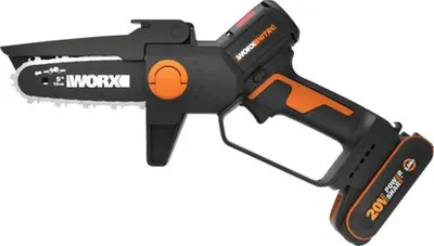 Produktbild von WORX Wg325e 20V Akku-Kettensäge, 12 cm Führungsschiene