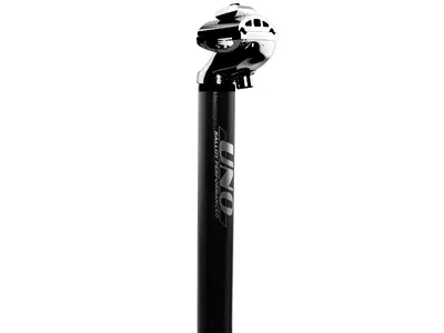 Produktbild von UNO Fahrrad Sattelstütze Aluminium schwarz 350 mm 25,8 Ø