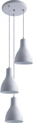 Produktbild von Pendelleuchte Hängelampe Esszimmer Küchenlampe Hängend Esstischlampe E27 Lampentyp 3-flammig Farbe Weiß