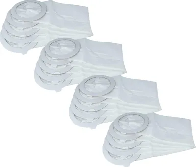 Produktbild von vhbw 20x Staubbeutel kompatibel mit Advance Adgility 10XP Staubsauger - 44,85cm x 17,75cm Weiß