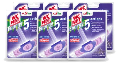 Produktbild von 6 x WC Net Toiletstein Lavendel - Vorteilspackung - 6 Stücke