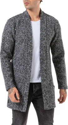 Produktbild von Red Bridge Herren Cardigan Jacke Sweat-Jacke Anthrazit L