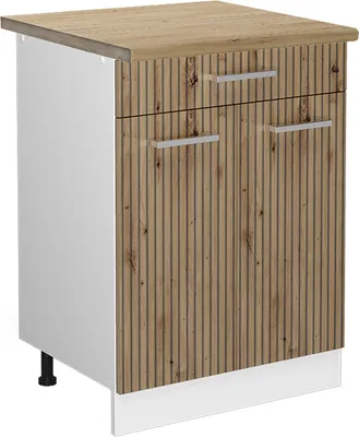 Obrázek produktu pro Spodní skříňka kuchyňské linky Vicco R-Line Řemeslný dub 60 cm se zásuvkou, PD Dub, Model 49221