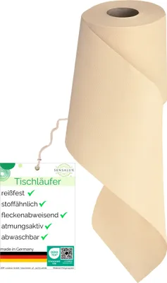 Produktbild von Sensalux Tischläufer 15cm x 25m creme