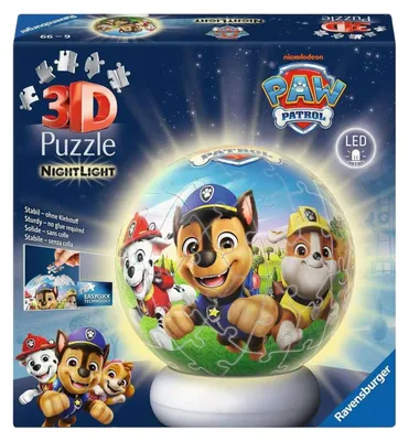 Produktbild von Puzzle-Ball Nachtlicht Paw Patrol Ravensburger 12008057