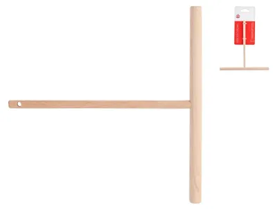 Produktbild von Kreppwalze, Holz, 18 cm, braun