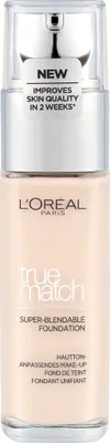 Immagine prodotto di L'Oréal Paris True Match Super-Blendable Foundation trucco liquido per unificare il tono della pelle 0.5N Porcelain 30 ml