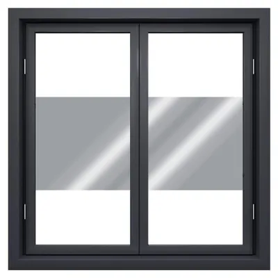 Produktbild von Fensterfolie Sonnenschutz 152 cm Transparent/Silber