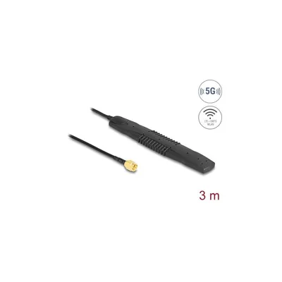 Immagine prodotto di DELOCK 5G LTE, WLAN Antenne SMA Stecker 2,5dBi starr schwarz