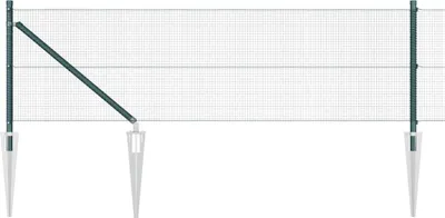 Obrázok produktu pre vidaXL Drôtený plot s hrotmi 10 x 0,6 m (Š x V)