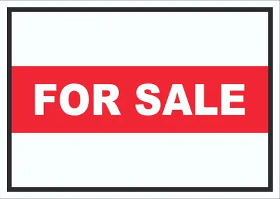 Produktbild von ForSchild mit Text Verkaufsschild A6 (105x148mm)