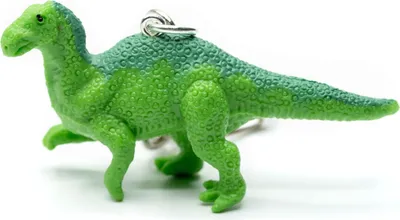 Produktbild von Iguanodon Schlüsselanhänger Anhänger Schlüsselring Leguanzahn Dino Saurier grün