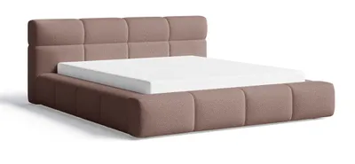 Produktbild von Oslo Polsterbett 160x200 cm - Doppelbett 160 x 200 cm, Bettkasten, Lattenrost, Bett Braun (Quelle 25)