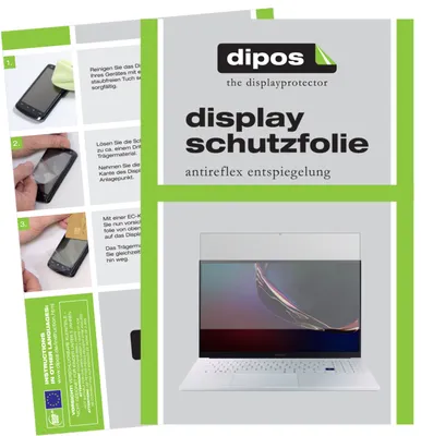 Obrázek produktu pro 2x ochranná fólie pro Samsung Galaxy Book Ion 15,6" matná ochranná fólie displeje dipos