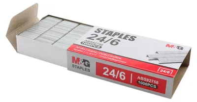 Produktbild von 24/6 M&G galvanisierte Heftklammern 1000 Stück