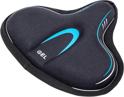 Obrázok produktu pre Poťah na sedadlo bicykla, pre široké sedadlá, gél a pena, pre cyklotúry