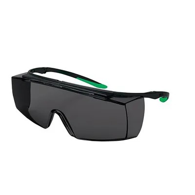 Produktbild von uvex Schweißerschutzbrille super f OTG schwarz/grün