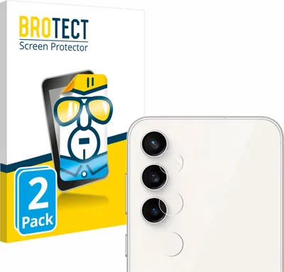 Produktbild von 2x Für Samsung Galaxy S23 FE (NUR Kameraschutz) Schutzfolie BROTECT Displayschutz Display Schutz Folie Klar Transparent