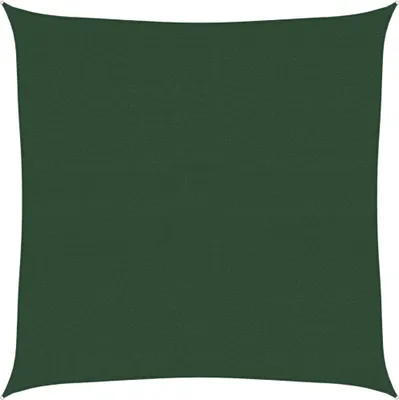 Produktbild von vidaXL Sonnensegel 160 g/m² Dunkelgrün 6x6 m HDPE