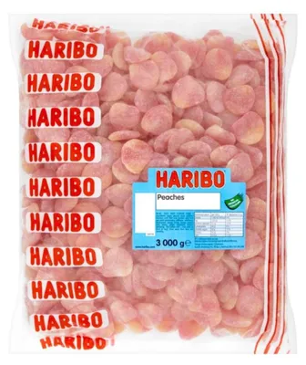 Zdjęcie produktu dla Brzoskwinie Haribo (6 kg)