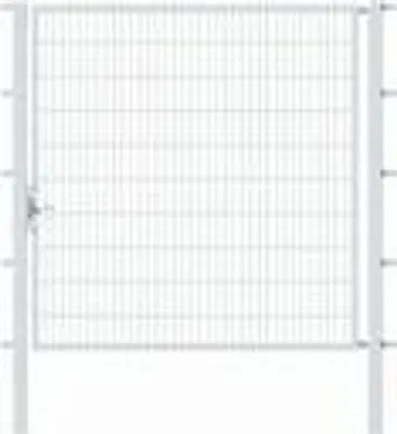 Produktbild von Alberts Einzeltor Flexo mit Zubehör, zum Einbetonieren, feuerverzinkt, Breite 200 cm, Höhe 200 cm