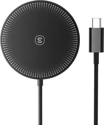 Obrázek produktu pro Essager Magnetická bezdrátová nabíječka 15W Černá