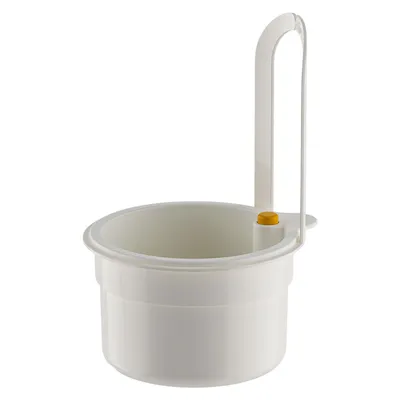 Produktbild von Sieb für Spülbecken, Hängender Abtropfkorb für Spülbecken, für Waschen/Organizer in Küche, Weiß