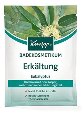 Immagine prodotto di Cristalli da bagno Kneipp freddi con eucalipto confezione da 6 (6 x 60 g) 360g