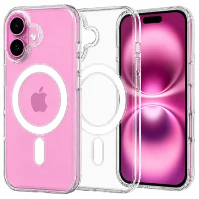Zdjęcie produktu dla Techsuit MagSafe Pro etui na iPhone 16 Plus – przezroczyste